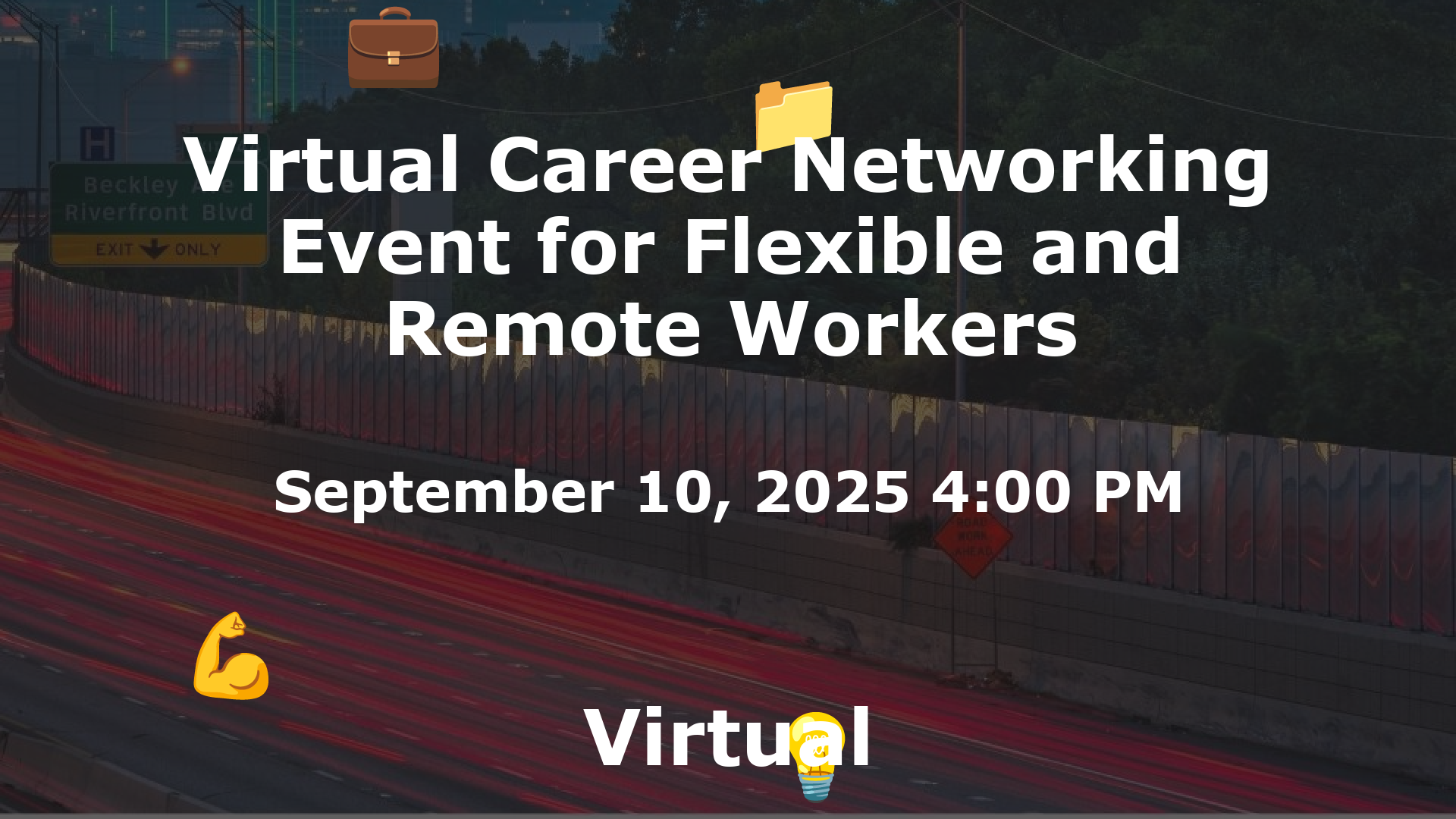 Virtual Career Networking Event for Flexible and Remote Workers event image